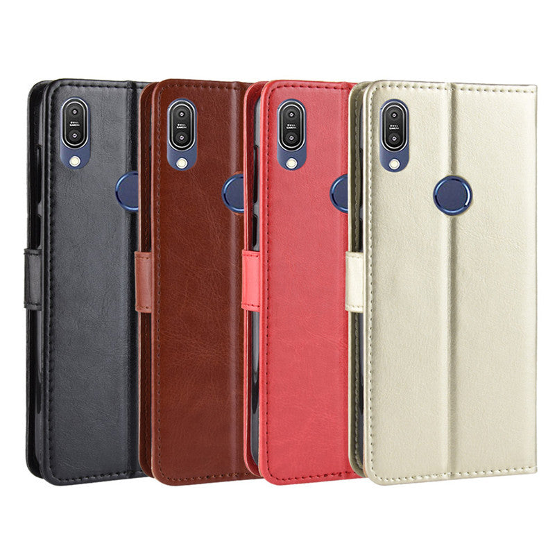 Asus Zenfone Max Pro M1 Flip Leather Case Multi Color