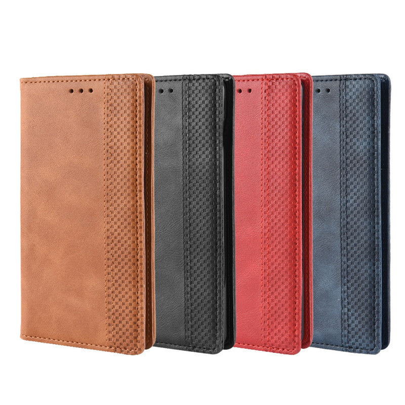 BlackBerry Key2 Leather Flip Case Premium Multi Color
