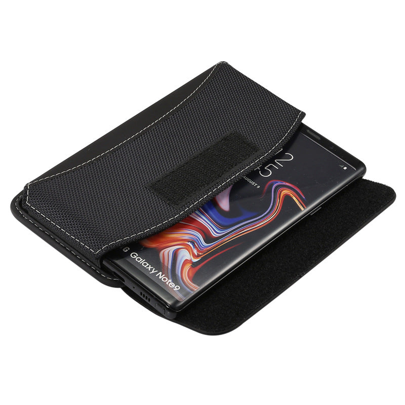 Black Durable Waist Bag for Phones 6.5"