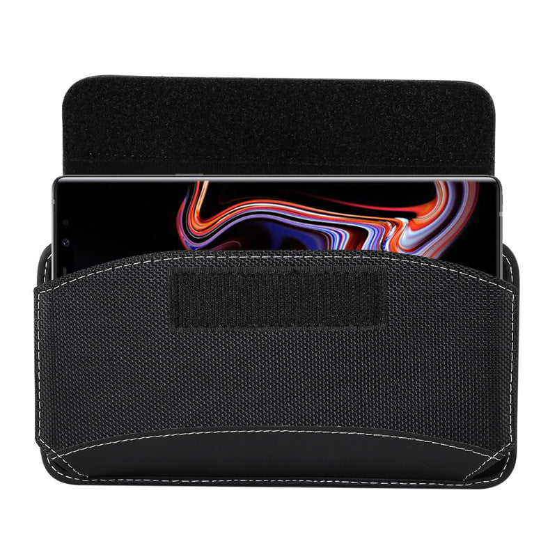 Black Durable Waist Bag for Phones 6.5"
