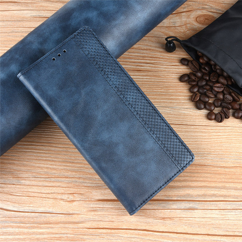 Huawei P30/P50 Flip Leather Case Black Premium