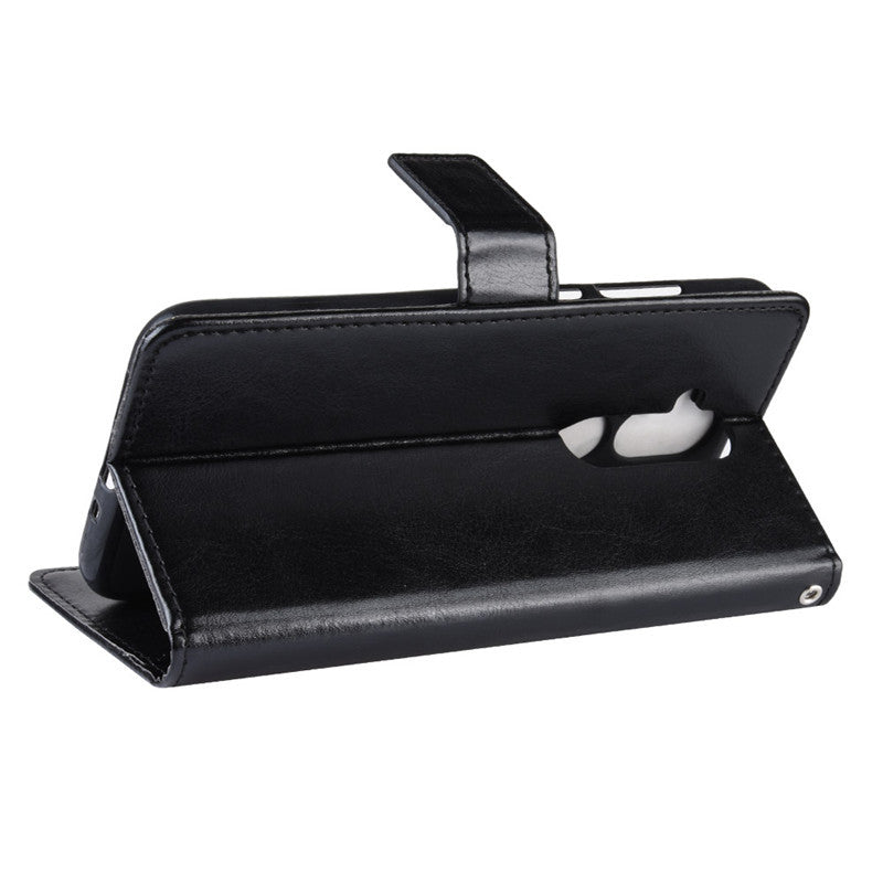 Nokia 8.1 Flip Leather Case with Stand & Lanyard
