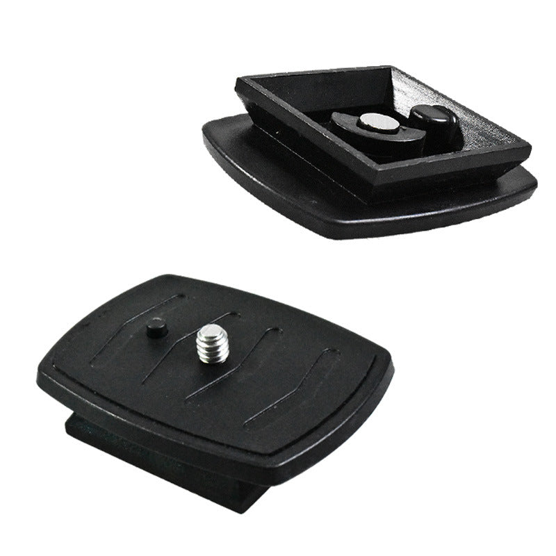 Universal Quick Release Plate for Camera Tripod Black