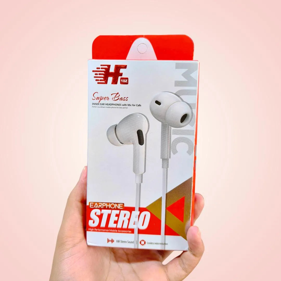 Infinix Original Hi-Fi Super Bass Earphones White