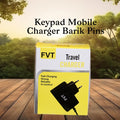 Fast Charging Travel Charger Black Plastic Pakistan