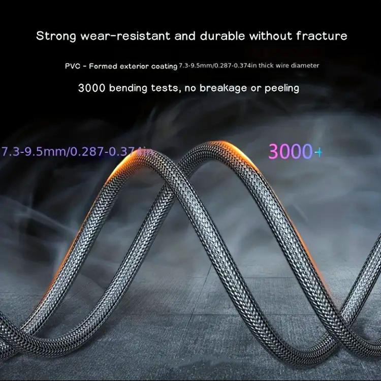 Micro USB Cable Pack of 2 Blue Braided