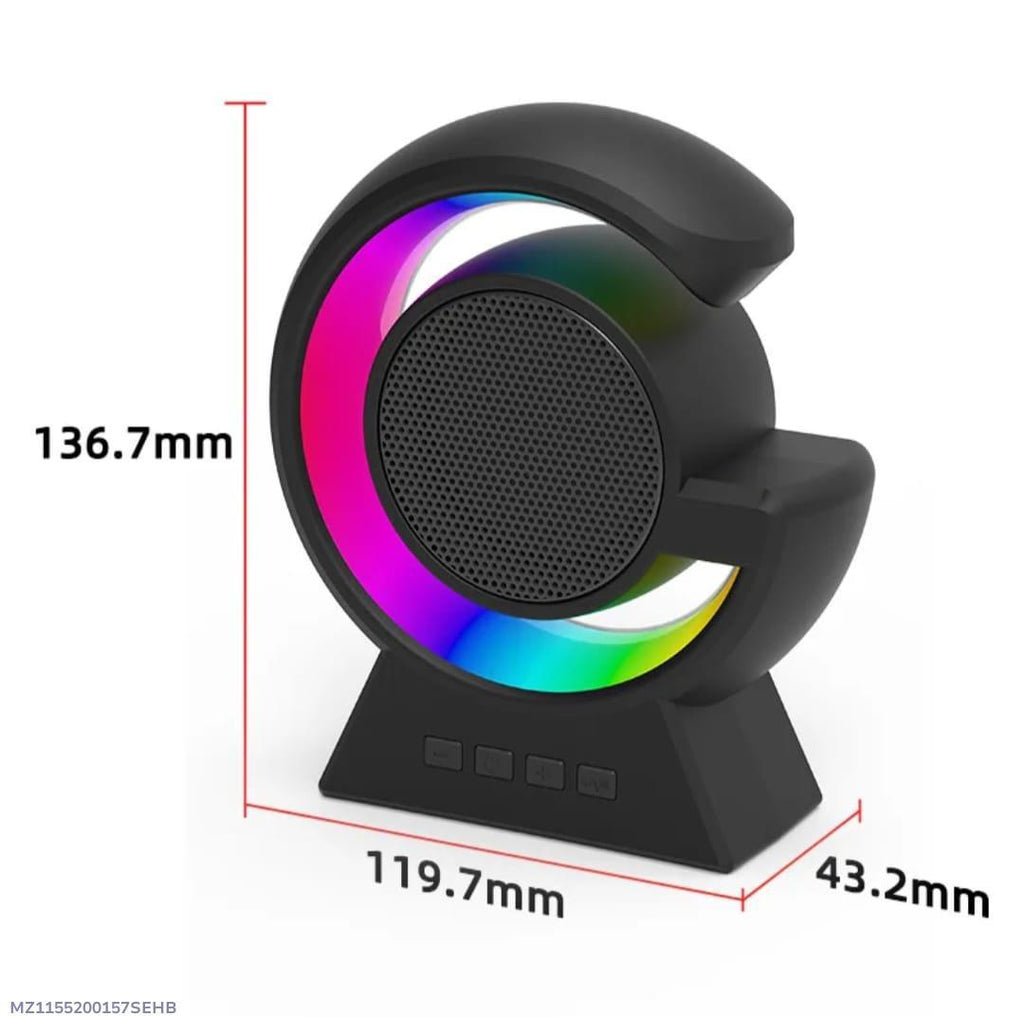 Touch Lamp Wireless Speaker with RGB Lighting & Voice Control