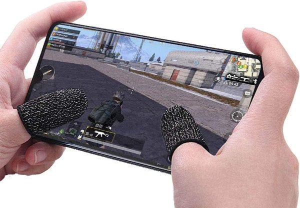 Pakistani Gaming Thumb Sleeves Black Touch Screen