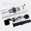 Smart Watch Black Silicone Band with Health Tracker