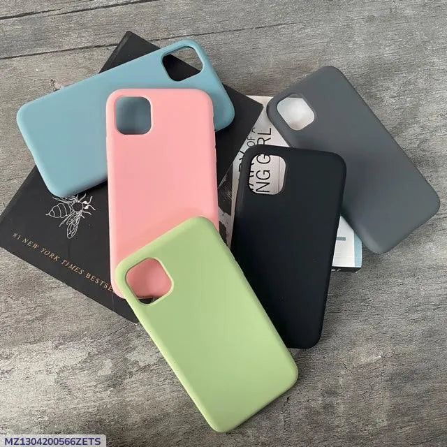 iPhone 11 Silicone Case Vintage Colors Durable Protection