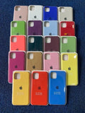 iPhone 11 Pro Max Silicone Case - Multi Color Protective Cover