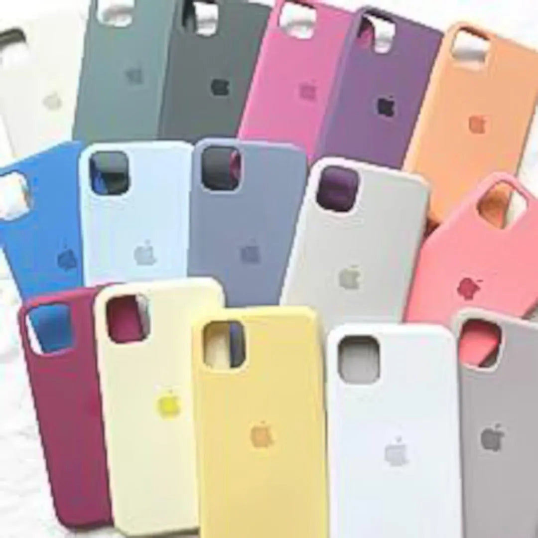 iPhone 11 Pro Max Silicone Case - Multi Color Protective Cover