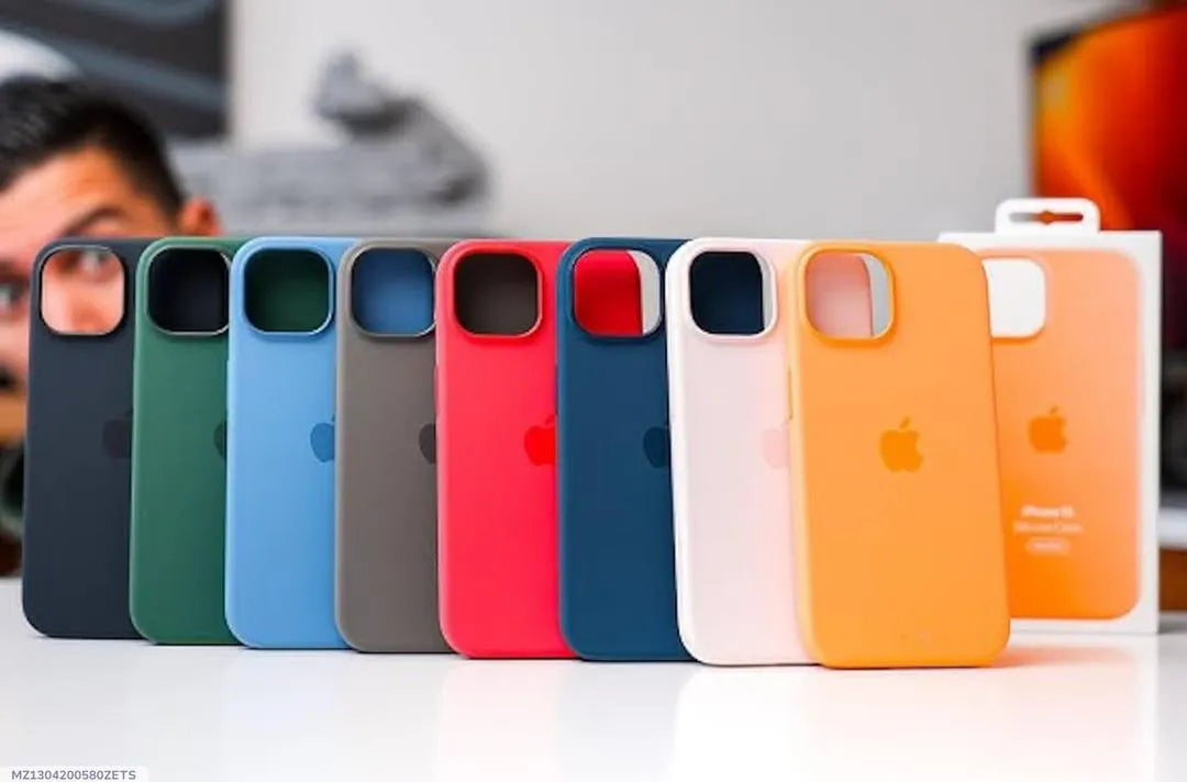 Apple Silicone Phone Case for iPhone 15 Pro Multi Color