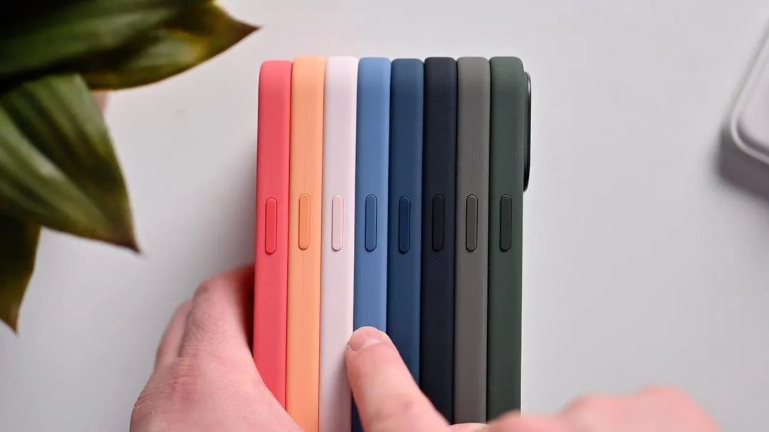 Apple Silicone Phone Case for iPhone 15 Pro Multi Color