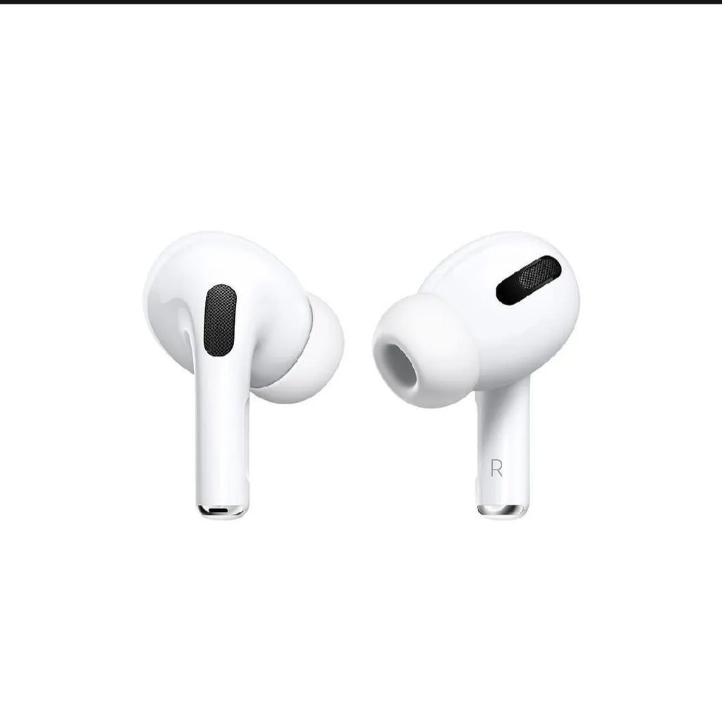 White Wireless Earbuds with Charging Case