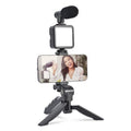 Multi-Functional Tripod Stand Black Portable Video Setup