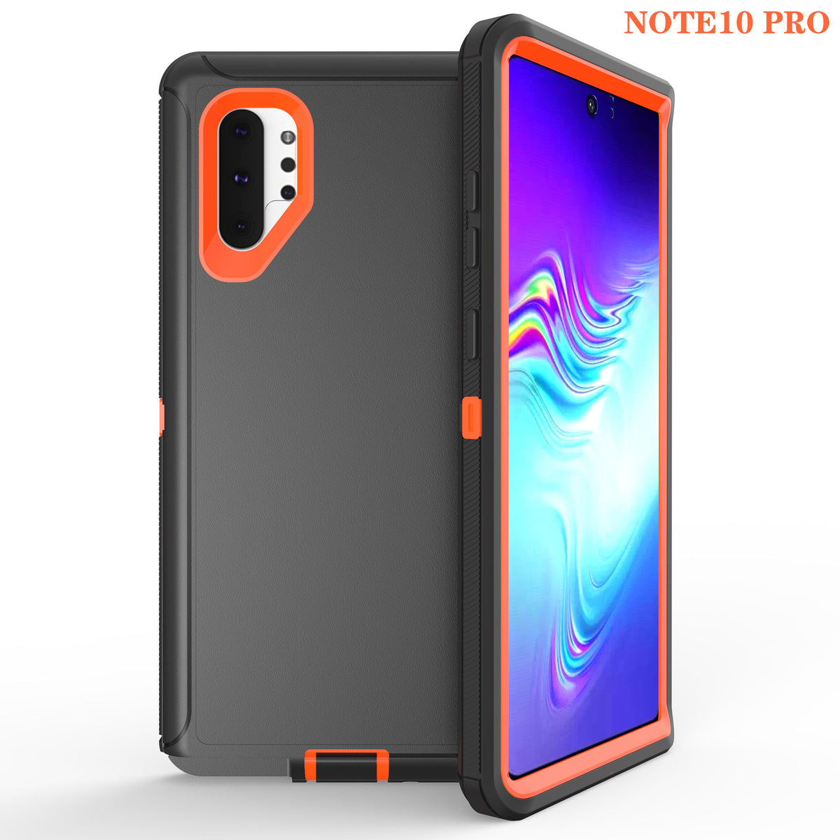 Samsung S24 Plus Rugged Back Clip Case Black
