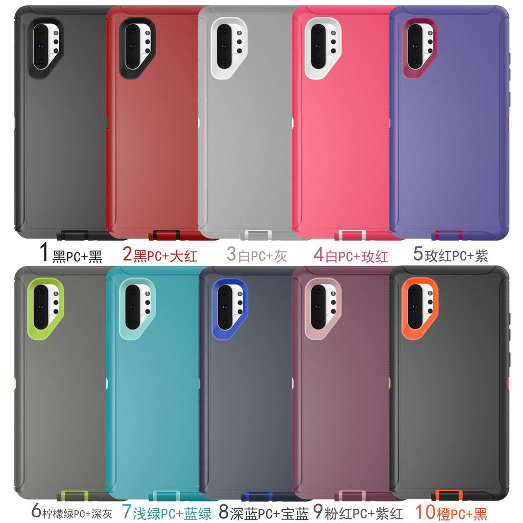 Samsung S24 Plus Rugged Back Clip Case Black