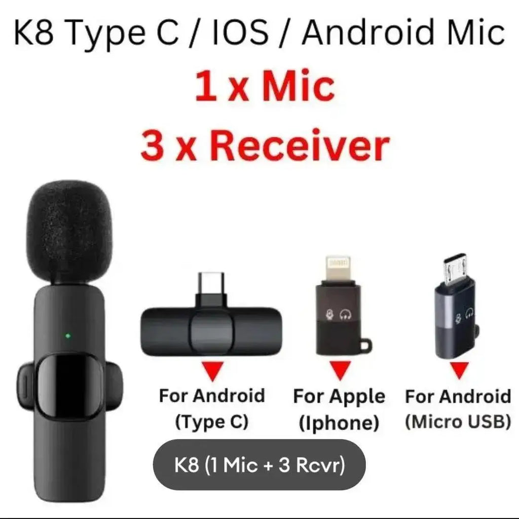 Microphone for vlogging