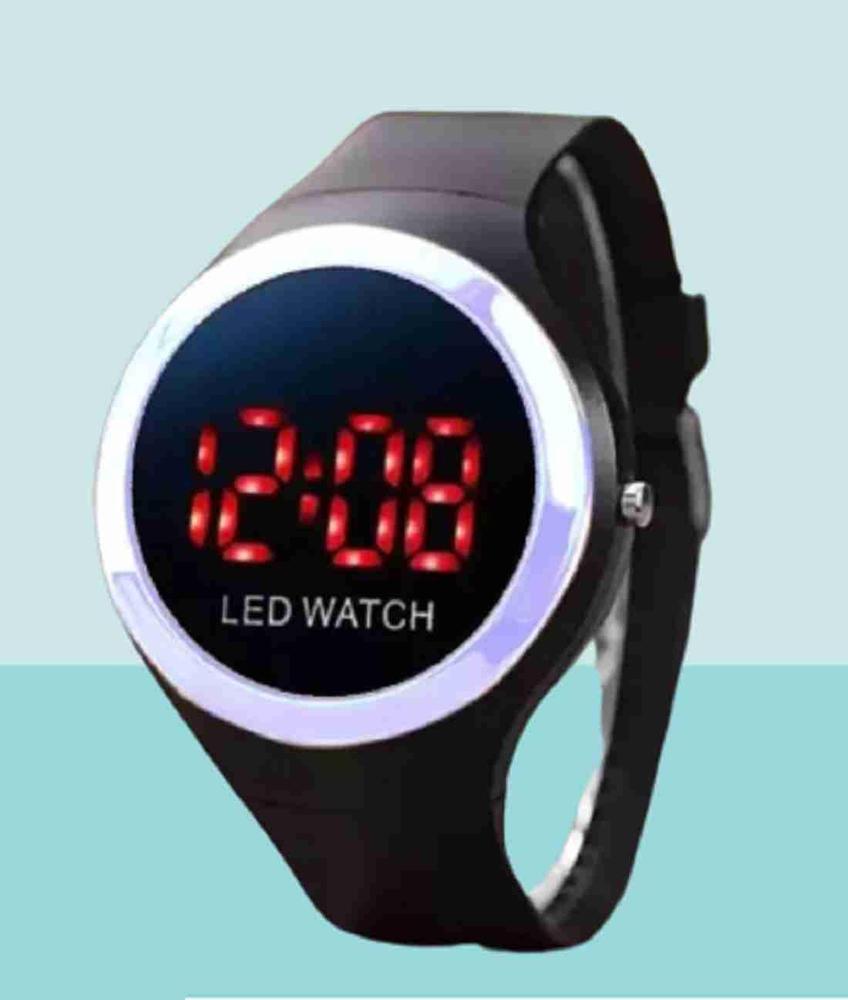 LED Digital Watch for Kids with Red Display