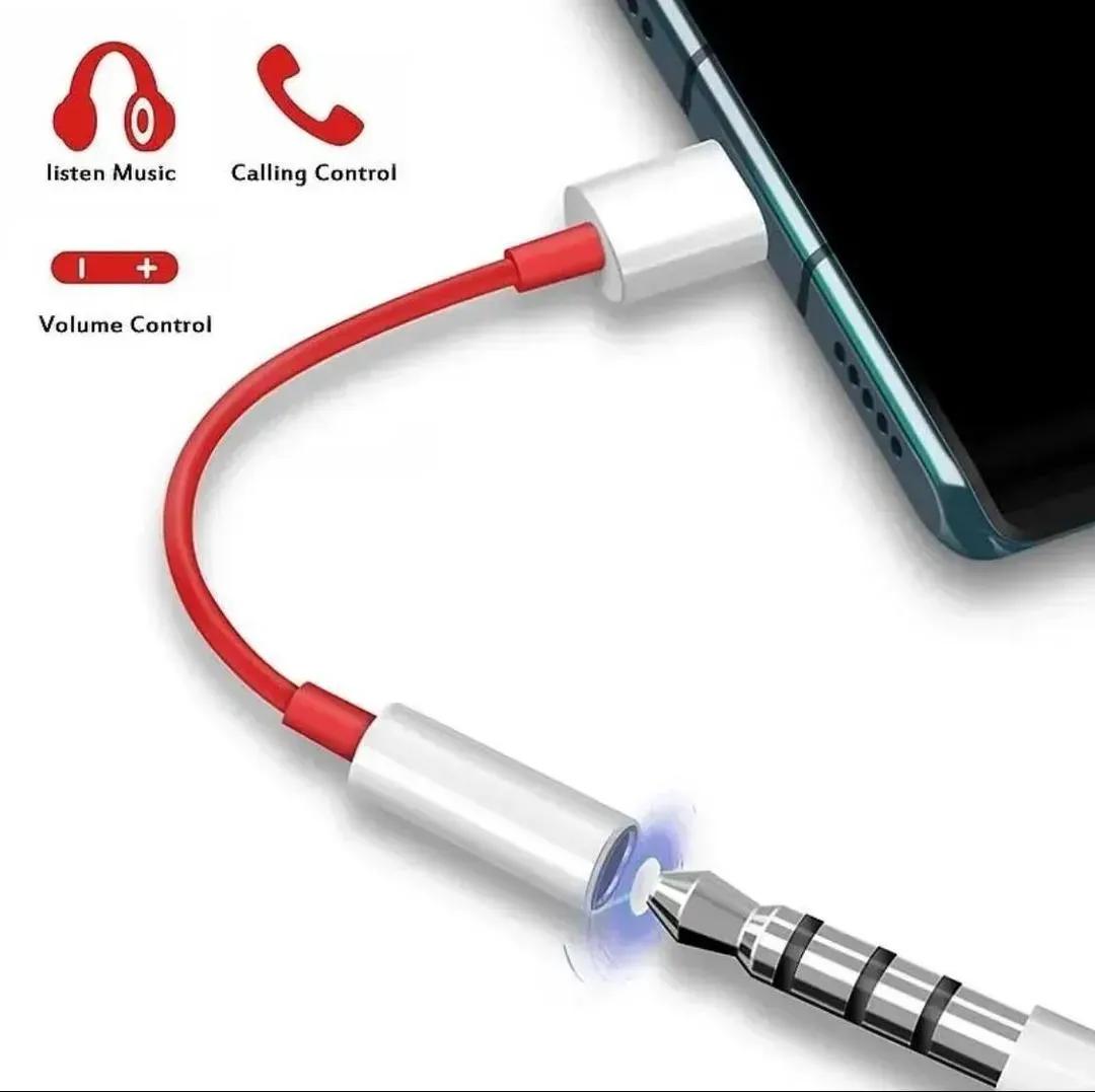 OnePlus Earphone Adapter Type C 3.5mm Silent Audio