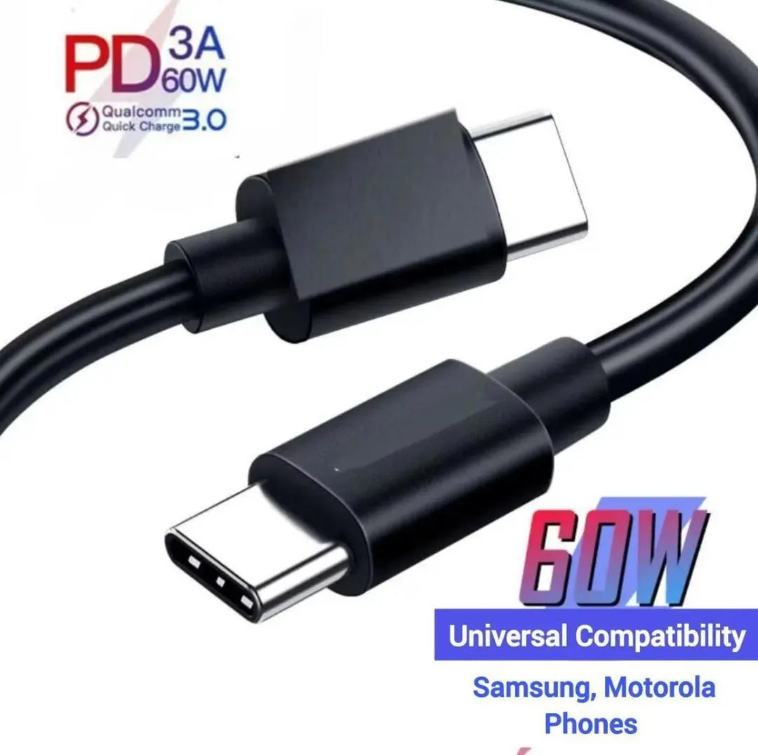 Samsung Super Fast Message Cable Black Type C