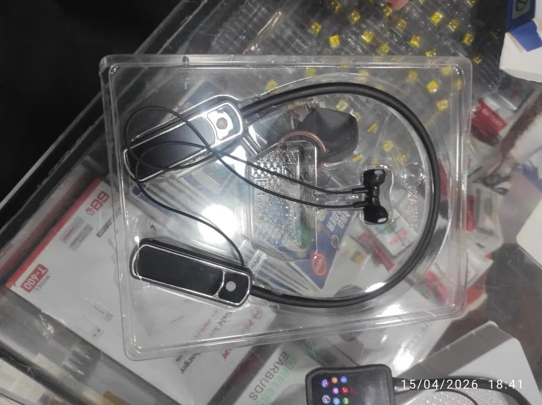Bluetooth Headset with Digital Display & IPX4 Protection