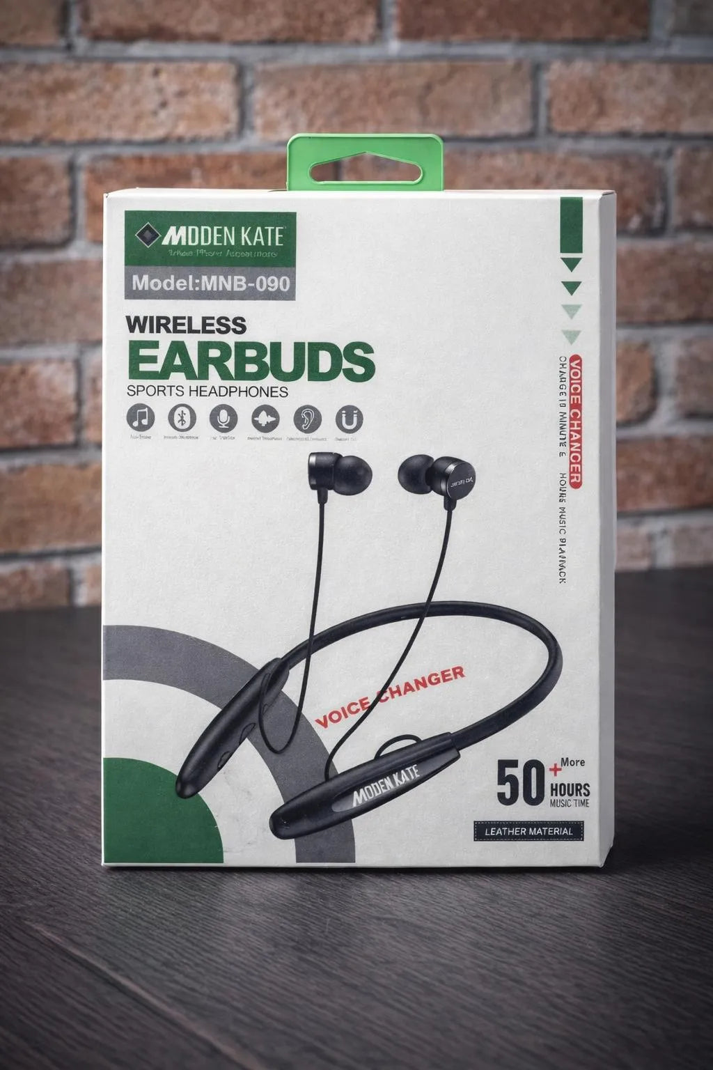 Modern Wireless Earphones Bluetooth 5.2 Lightweight Neckband