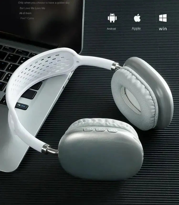 P9 Wireless Bluetooth Headphones | Deep Bass Sound | Comfortable Fit & Long Battery