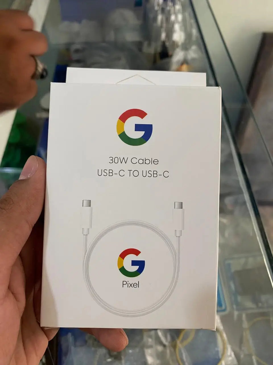Google Pixel Original 30W USB-C to USB-C Fast Charging Cable | Type-C Data & Charging Cabley