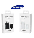 Samsung 25W PD USB-C Charger Black White