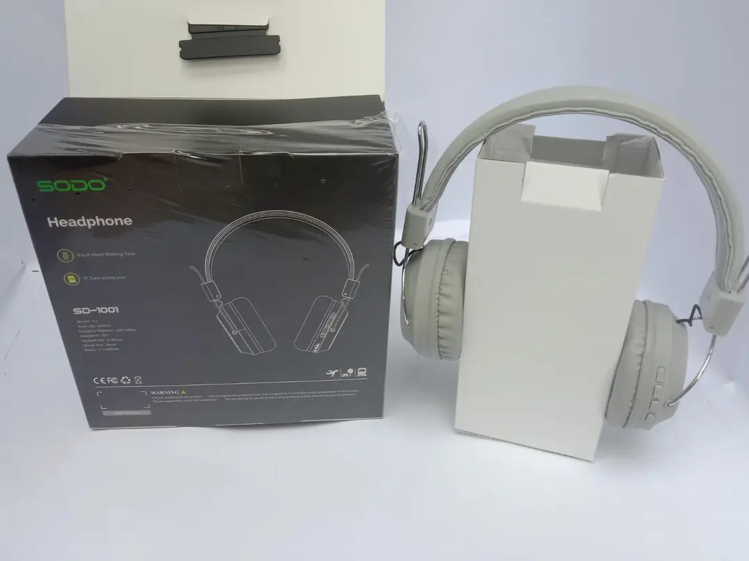 Grey Long-Lasting Battery With Fast Charge 1001 Headphone