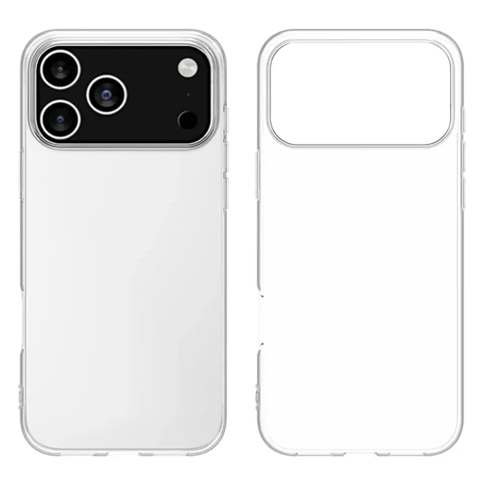 2.0MM Transparent Phone Clear Case for iPhone 17 Pro | Slim Shockproof Protective Back Cover | Scratch Resistant iPhone clear Case