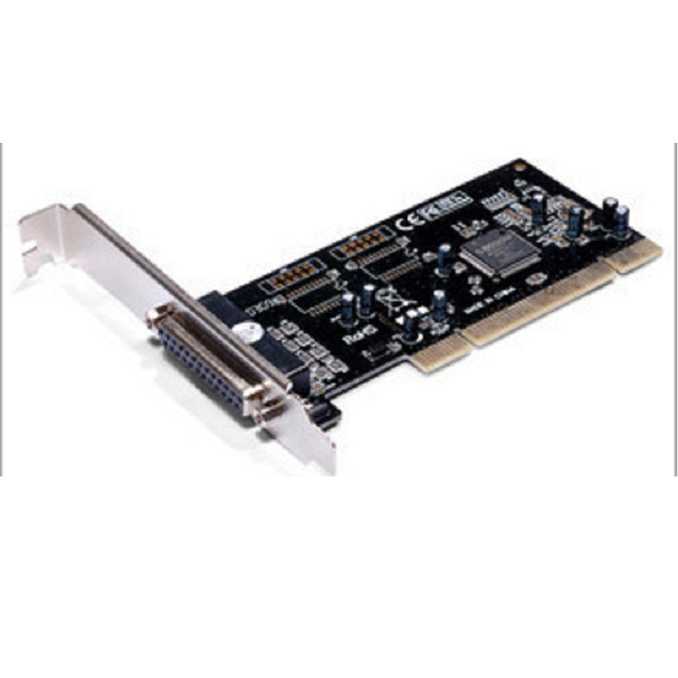 PCI to Parallel Port Expansion Card Black Durable