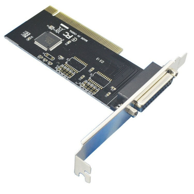 PCI to Parallel Port Expansion Card Black Durable