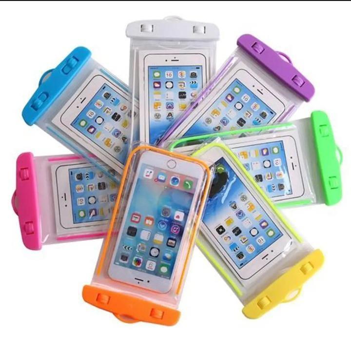 Waterproof Mobile Cover Orange Green UV Coated