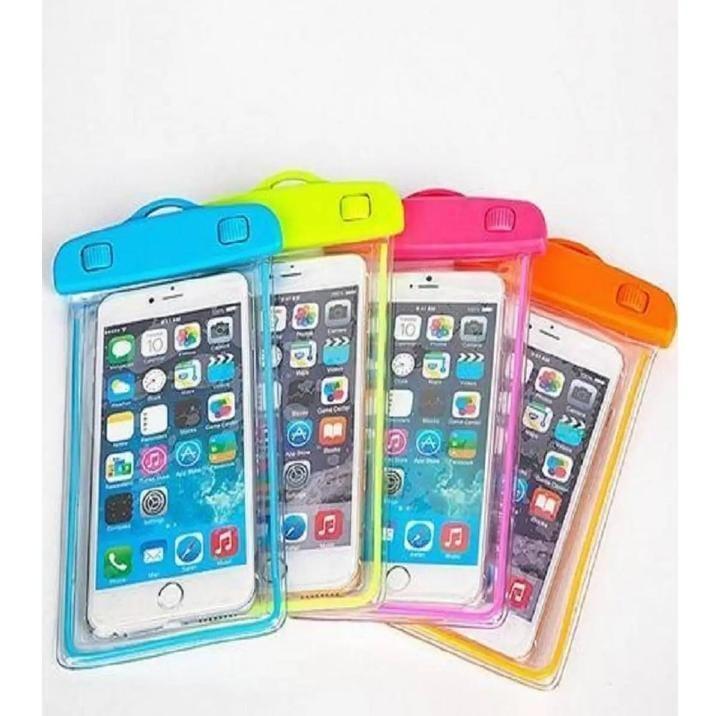 Waterproof Mobile Cover Orange Green UV Coated