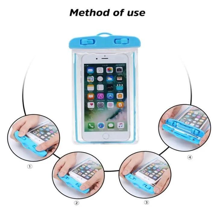 Waterproof Mobile Cover Orange Green UV Coated