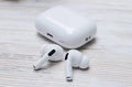 Premium Wireless Earbuds White Bluetooth 5.0 24Hr Battery