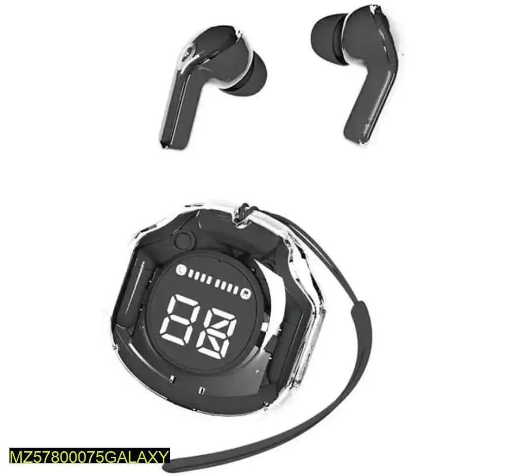 Transparent Bluetooth 5.3 Earbuds Fast Charging Rechargeable