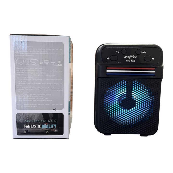 Premium Wireless Bluetooth Speaker 5W Black Portable with Long Battery Life