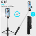 Selfie Stick 360° Rotating Black ABS Plastic