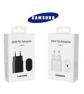 Samsung 25W PD USB-C Charger Black White