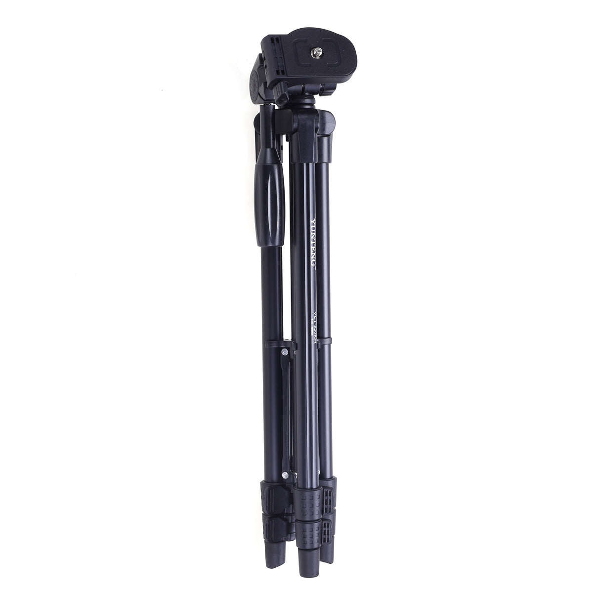 Yunteng Portable Tripod for Camera Phone Black Aluminum 1.25m