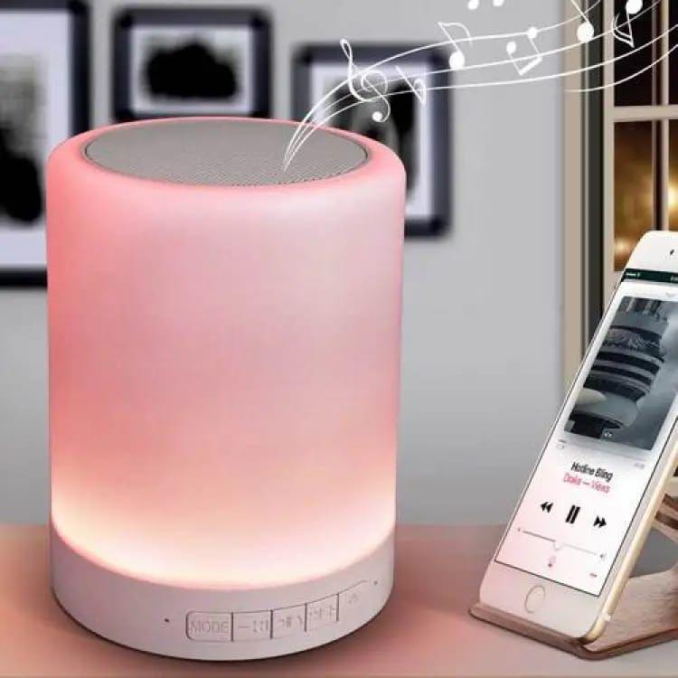 Touch Lamp Wireless Speaker with Night Light & Bluetooth