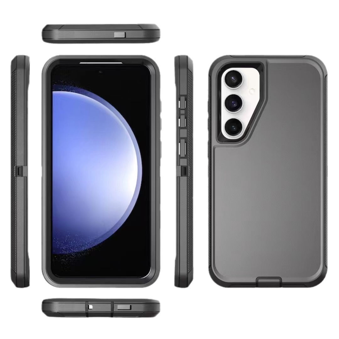 Samsung S24 Plus Rugged Back Clip Case Black
