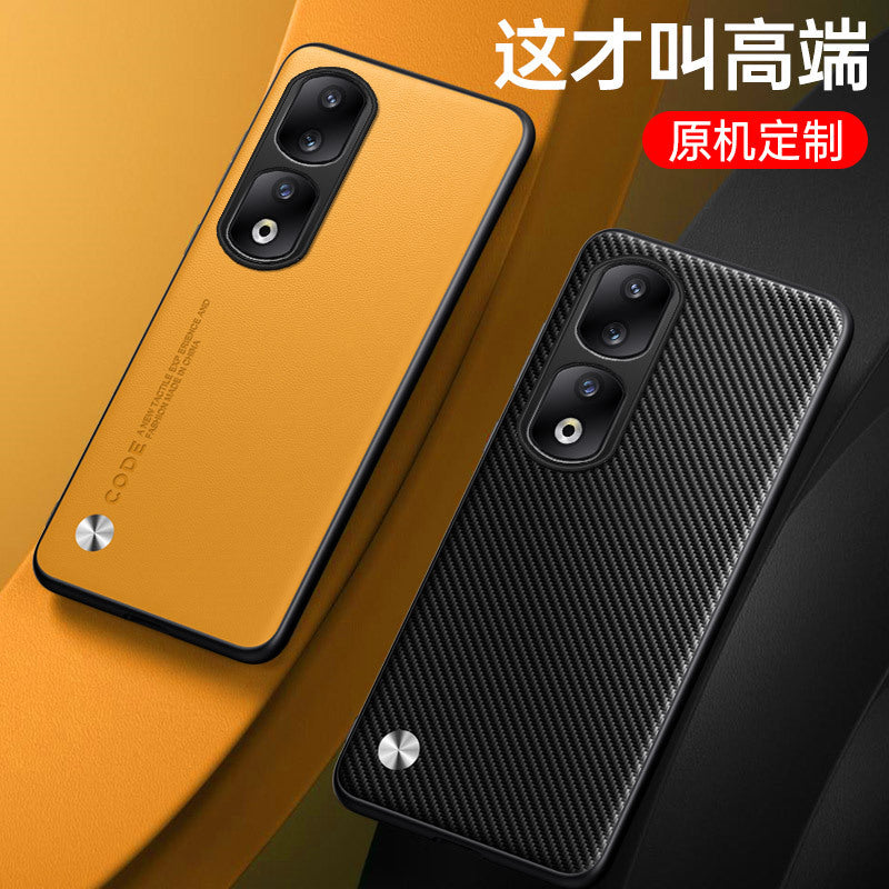 Honor 400 Pro Pure Leather Case Blue Premium Protection