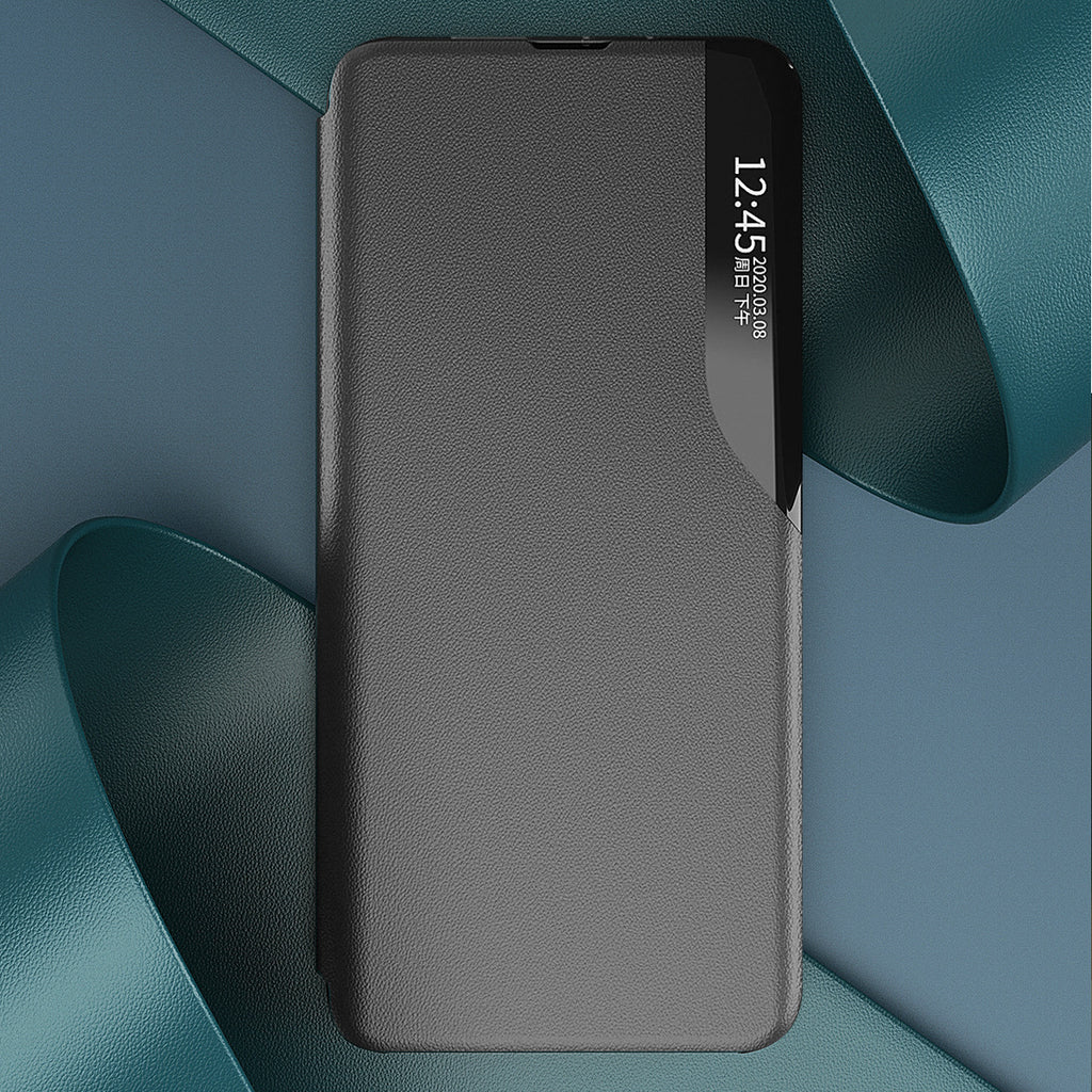 iPhone 17 Flip Case with Side Window Stand