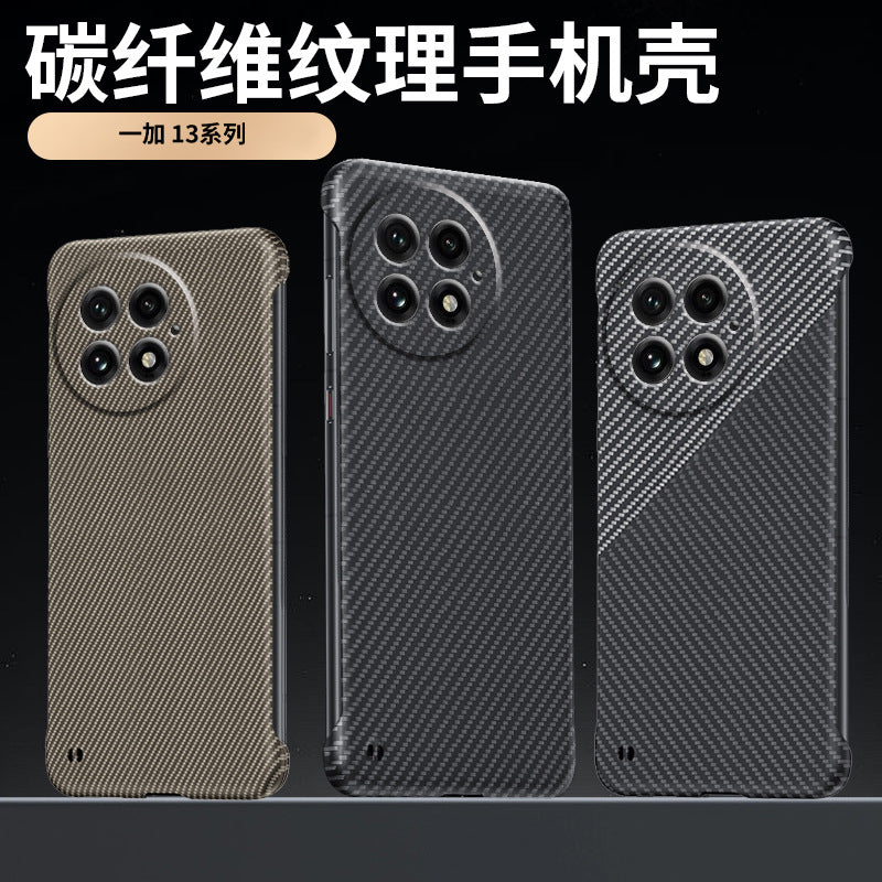 Oneplus 13 Carbon Fiber Phone Case Black