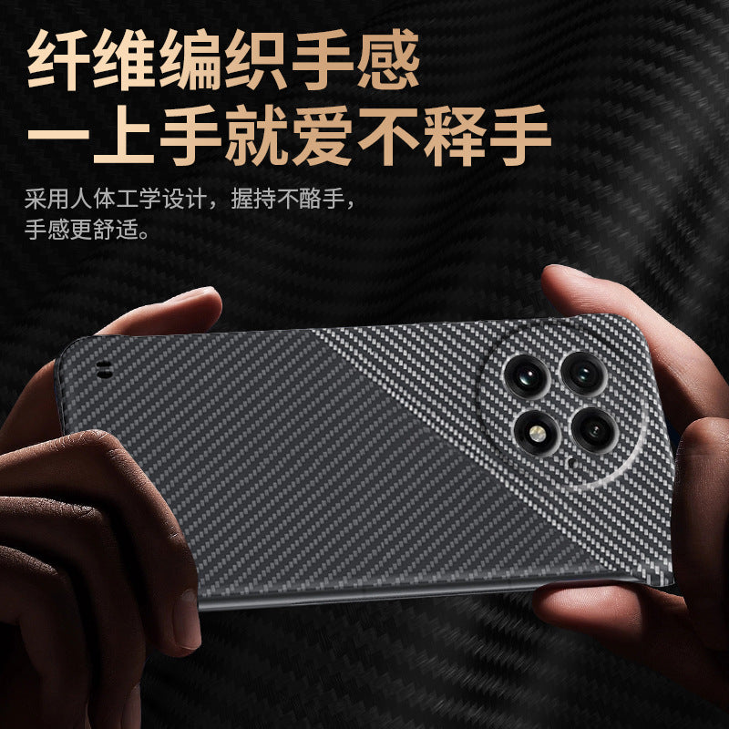 Oneplus 13 Carbon Fiber Phone Case Black